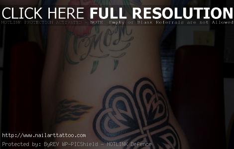 3 Leaf Shamrock Tattoos