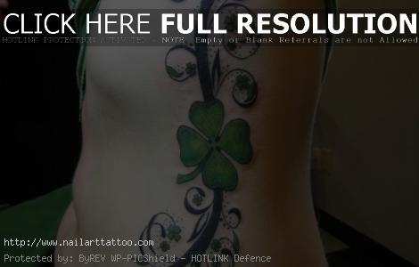 4 Leaf Clover Tattoos