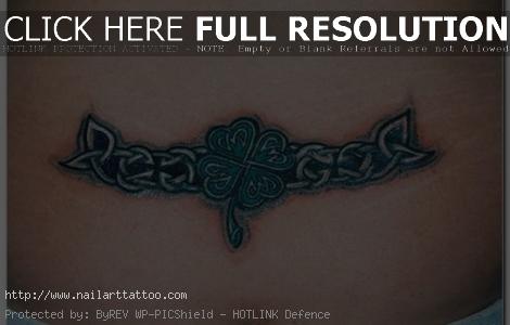 4 Leaf Clover Tattoos For Women