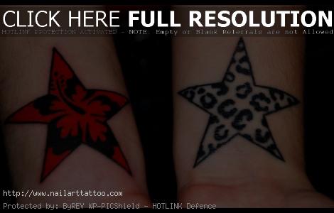 5 Point Star Tattoos