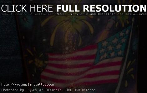 American Flag Tattoos Designs