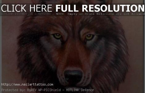 American Indian Wolf Tattoos