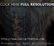Angel And Demon Wing Tattoos