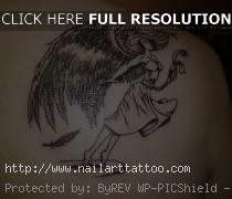 Angel On Shoulder Tattoos