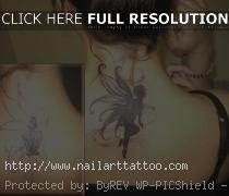 Angel Wings Tattoos On Back For Girls