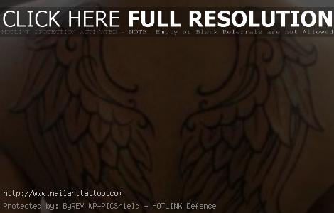 Angel Wings Tattoos Small