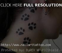 Animal Paw Tattoos Designs