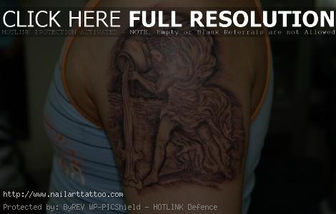 Aquarius Tattoos Designs For Men