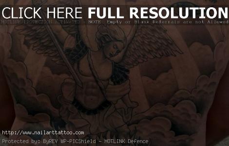 Archangel Michael Tattoos For Men