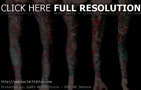 Arm Tattoos Sleeve Designs