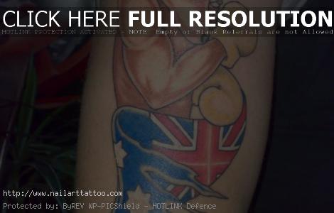 Australian Flag Tattoos Designs