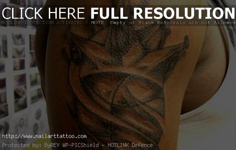 Basketball With A Crown Tattoos