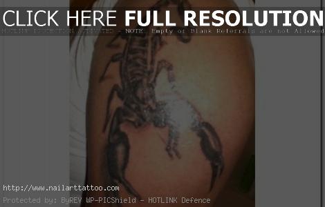 Best Scorpion Tattoos Design