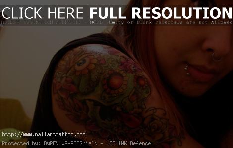 Best Sugar Skull Tattoos