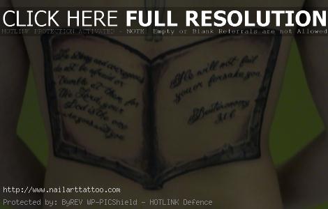 Bible Verse Tattoos Design