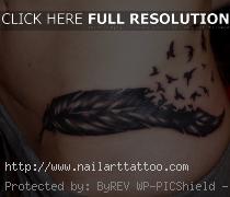 Bird And Feather Tattoos Designs
