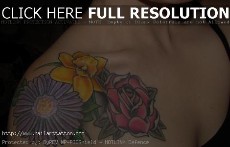 Birth Flower Tattoos Designs
