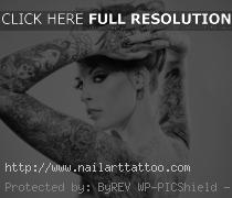 Black And White Skull Tattoos