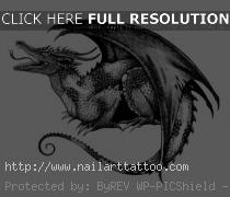 Black Dragon Tattoos Designs