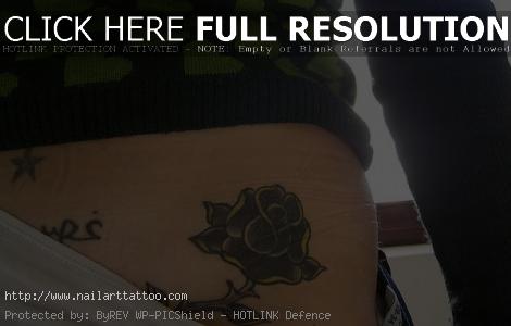 Black Lower Back Tattoos