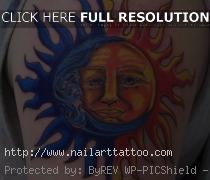 Black Sun Tattoos Designs
