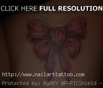 Bow Tattoos For Girls