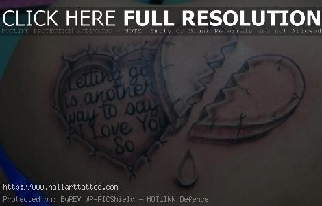 Broken Heart Tattoos Design