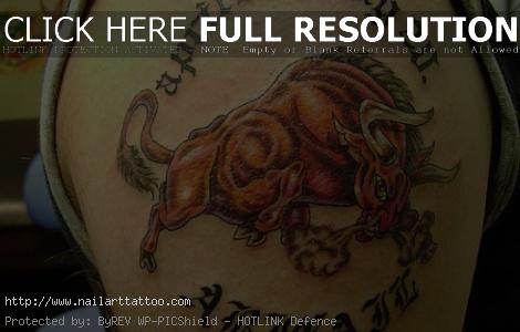 Bull Tattoos For Men