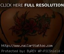 Butterfly And Flower Tattoos