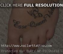 Butterfly Foot Tattoos Designs