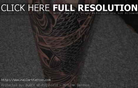 Butterfly Koi Fish Tattoos