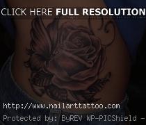 Butterfly Rose Tattoos Designs