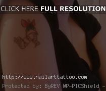 Butterfly Tattoos With Initials