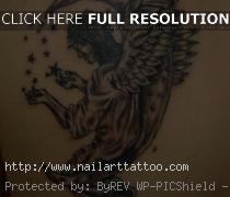 Butterfly With Angel Wings Tattoos