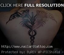 Caduceus Medical Symbol Tattoos