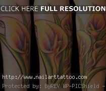 Calla Lily Flower Tattoos