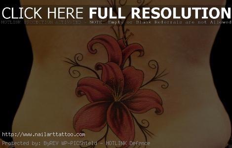Calla Lily Flower Tattoos