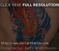 Cartoon Koi Fish Tattoos