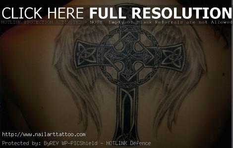 Celtic Back Tattoos For Men