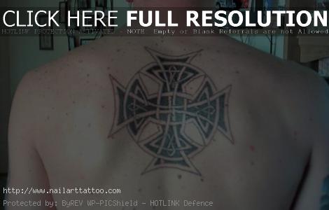 Celtic Cross Knot Tattoos