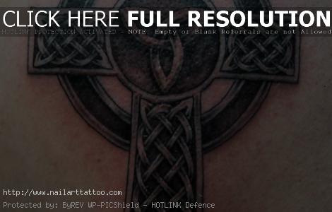 Celtic Cross Tattoos Design