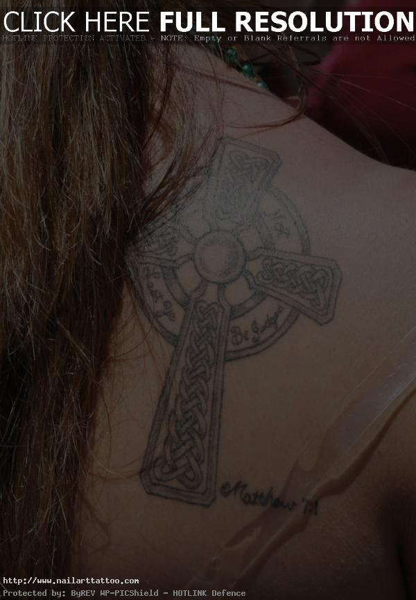Celtic Cross Tattoos For Women