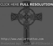 Celtic Cross Tribal Tattoos