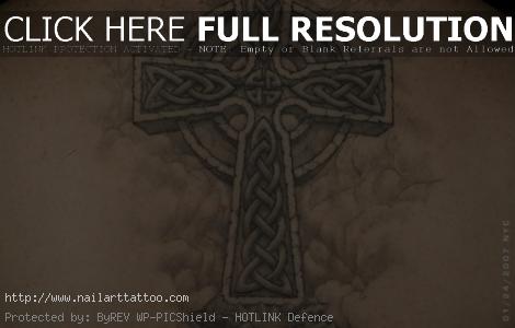 Celtic Crosses Tattoos Designs