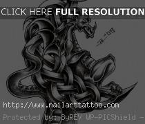 Celtic Dragon Tattoos Designs