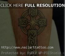 Celtic Knot Cross Tattoos Designs