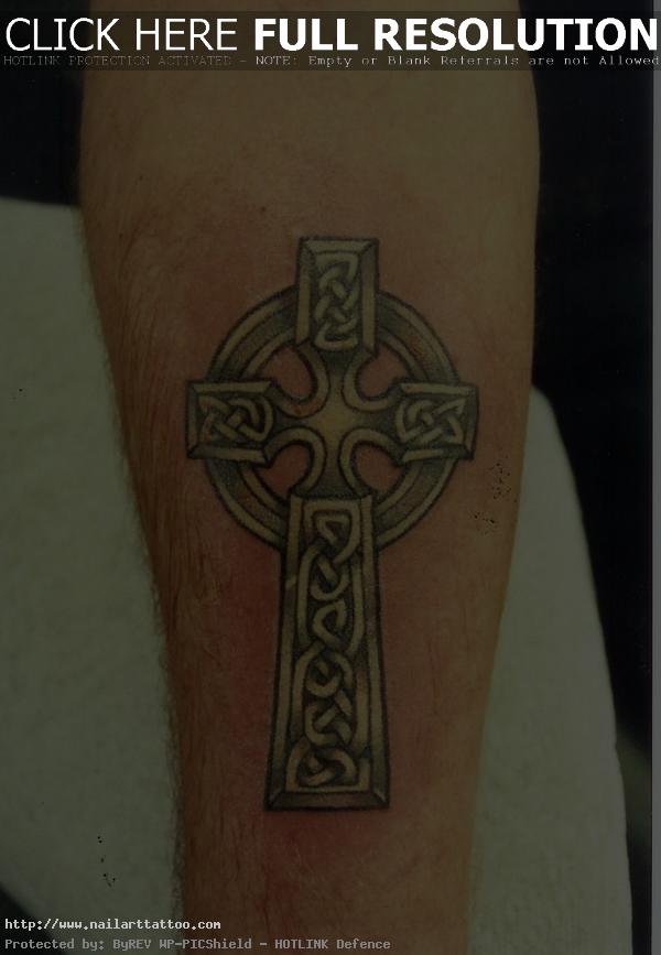 Celtic Knot Cross Tattoos Designs