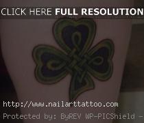 Celtic Knot Shamrock Tattoos