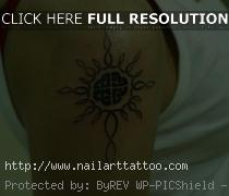 Celtic Sun Tattoos Designs