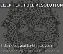 Celtic Tree Tattoos Designs